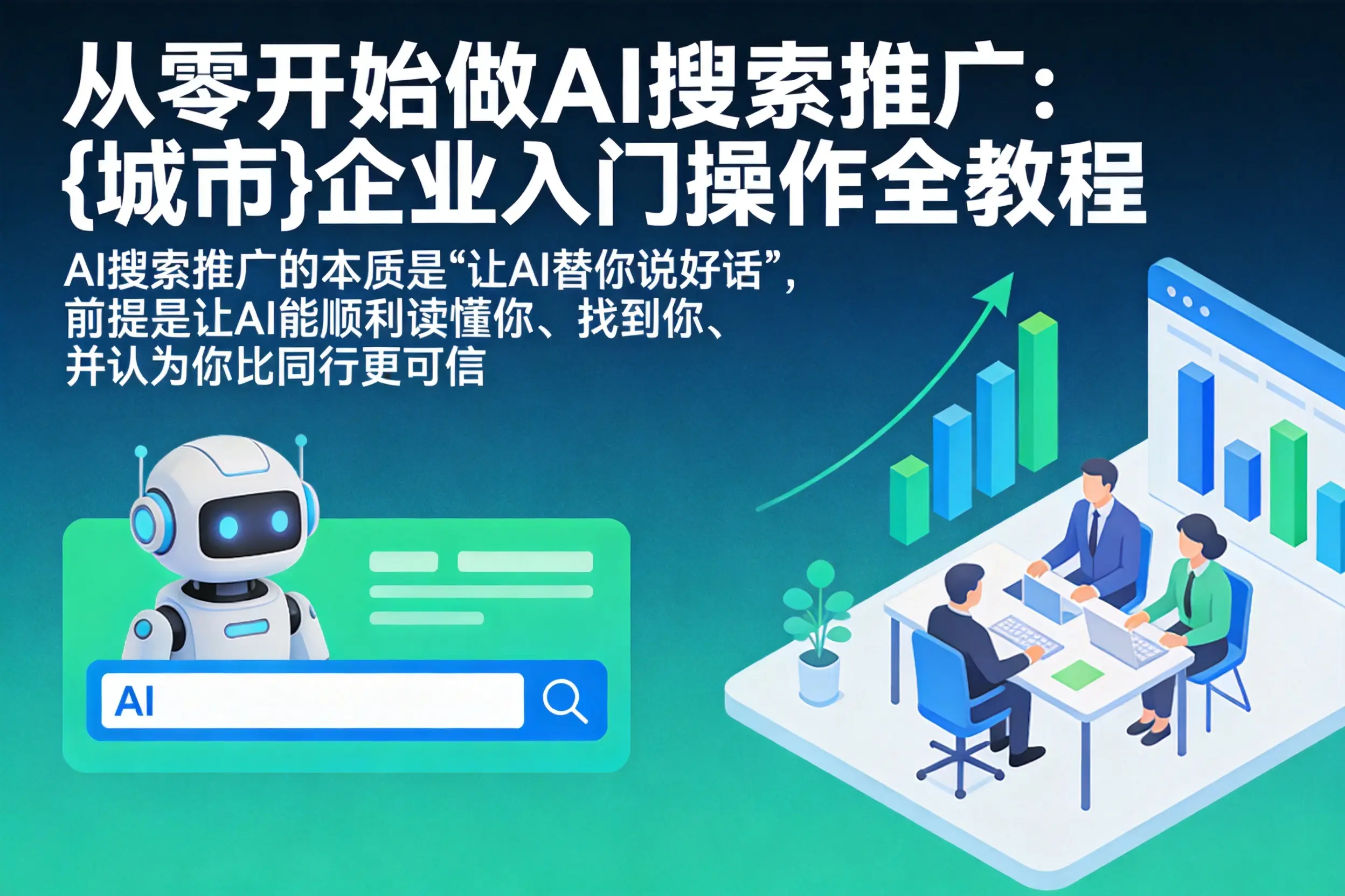 从零开始做AI搜索推广:丰宁企业入门操作全教程